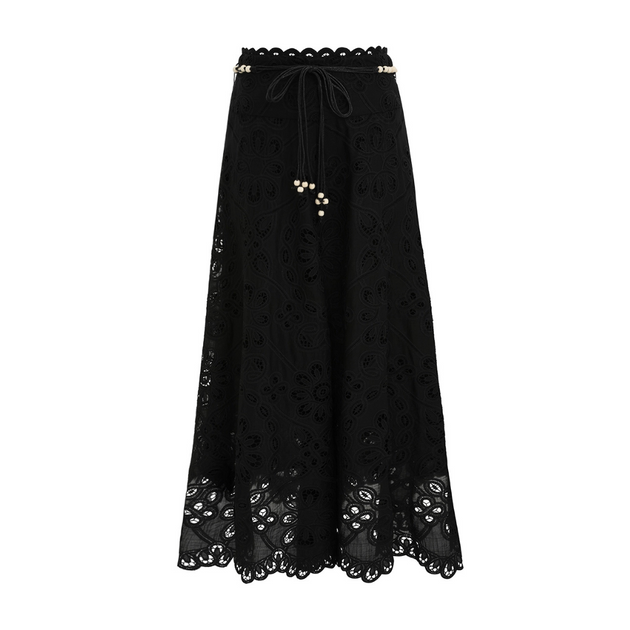 ワンピース ZIMMERMANN Women Mid Skirts 1752DRS251BLK Black Women's Sale | Zimmermann - Black | Skirts - Black | Fall