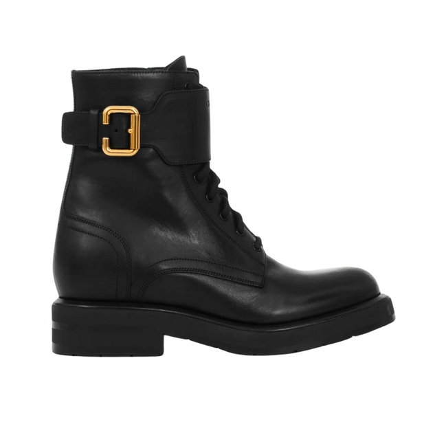【関税&送料込】Chloe Coddington Smooth Leather Ankle Boots Coddington leather ankle boots in black - Chloe | Mytheresa