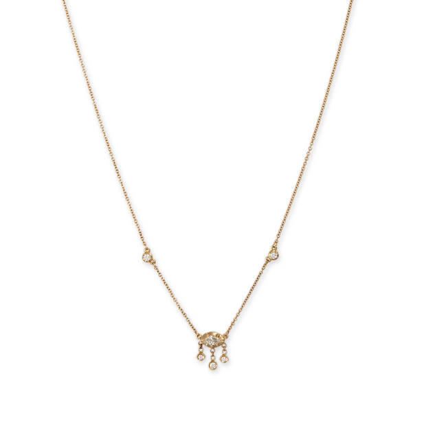 Marquise Diamond Shaker Necklace