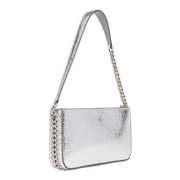 Frayme Baguette Metallic Shoulder Bag