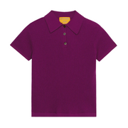 Aubergine Shrunken Polo