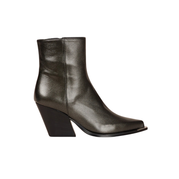 Metallic Ankle Boot