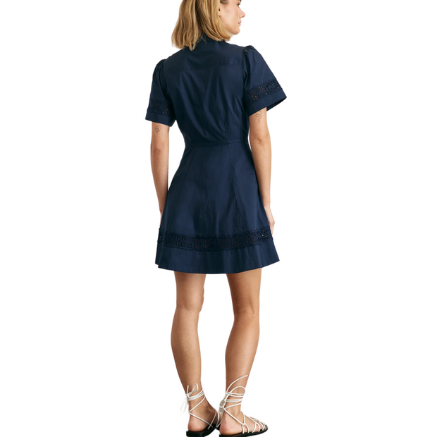 Corrine Crochet Mini Dress