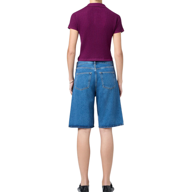 Aubergine Shrunken Polo