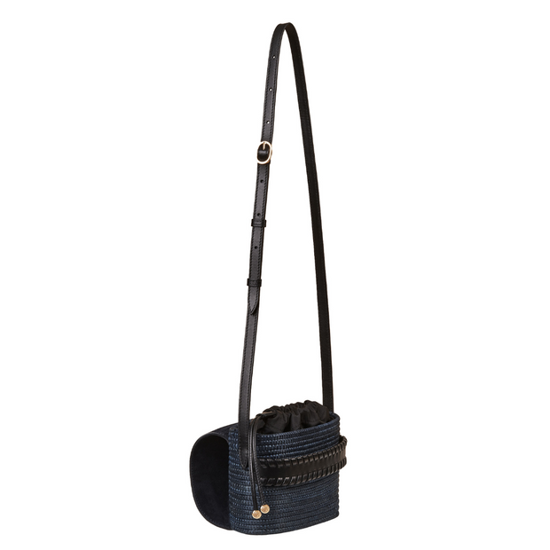 Midnight Suede Crossbody