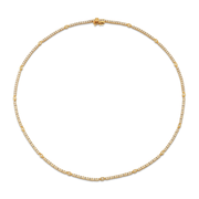 Marquise Eye Station Tennis Necklace