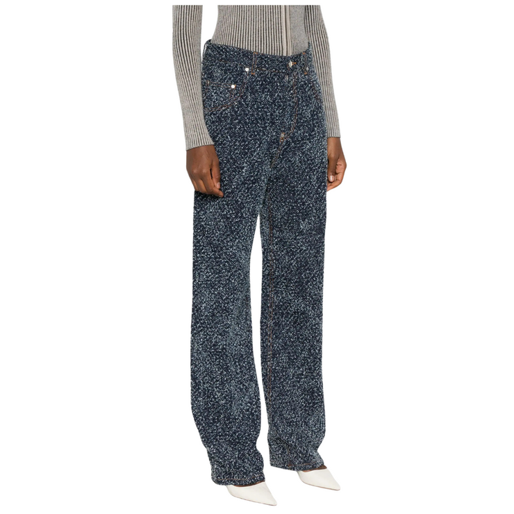 Boucle Denim Jeans