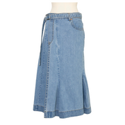Midi Denim Skirt