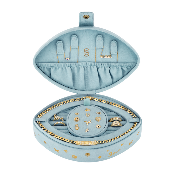 Blue Evil Eye Jewelry Box