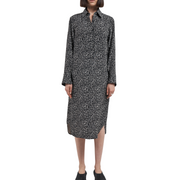 Split Sleeve Shirt Dress