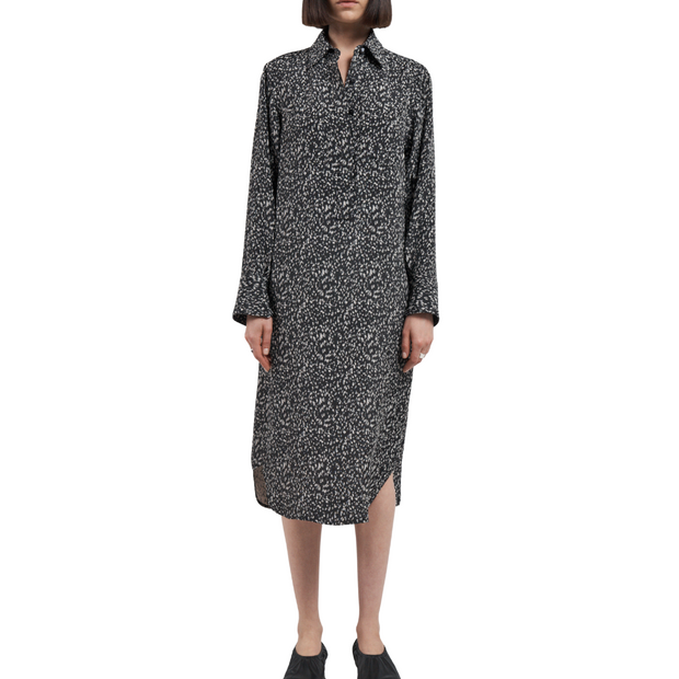 Split Sleeve Shirt Dress