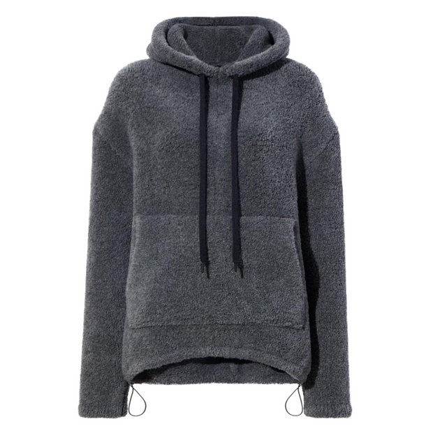 Technical Boucle Knit Hoodie