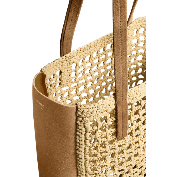 Small Zoe Raffia Tote