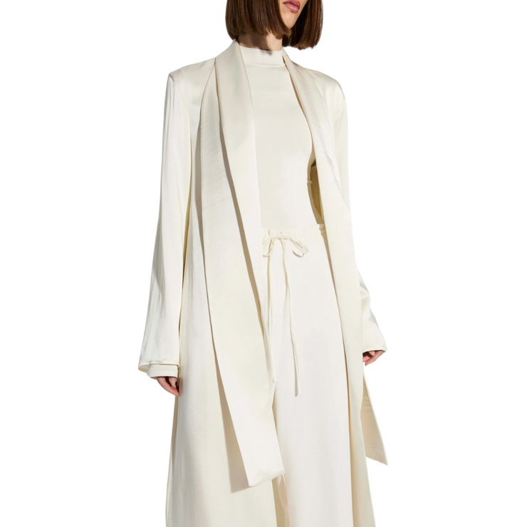 SATIN DUSTER COAT