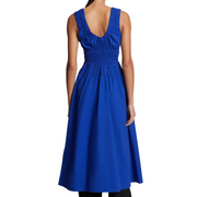 Poplin Gathered Dress