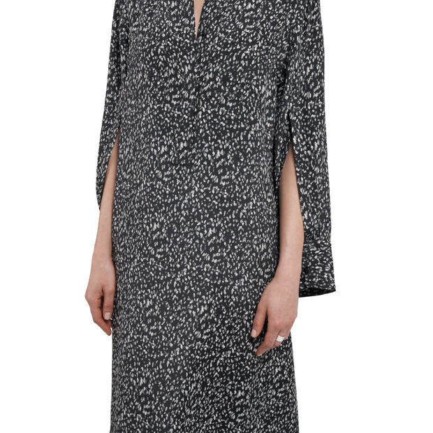 Split Sleeve Shirt Dress