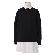 Black & White Knit Dress