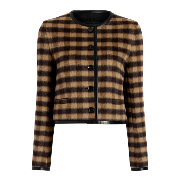 HELENE JACKET IN PLAID