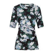 Bunch of Roses Mesh Top