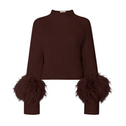 Merino Mock Neck Sweater