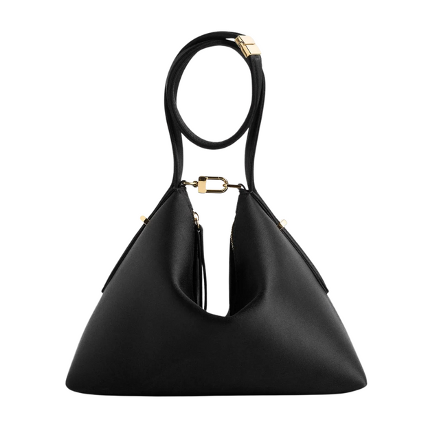 Bevel Satin Wristlet
