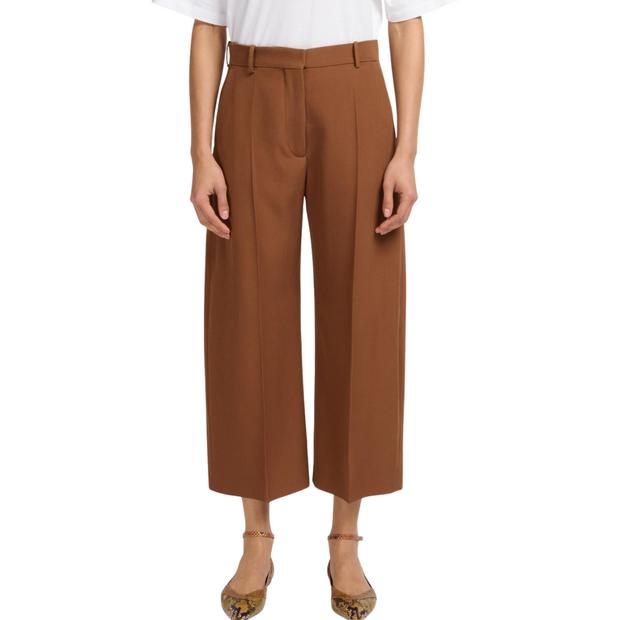Cropped Wool Pant
