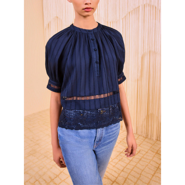 FAYE PUFF SLEEVE BLOUSE