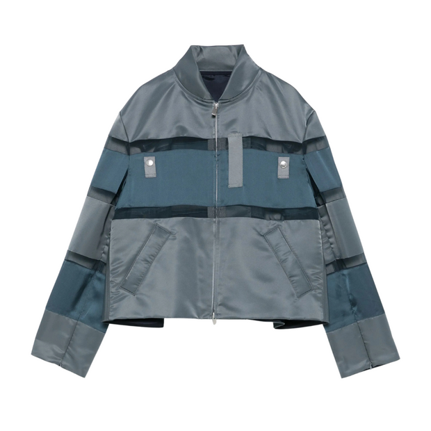 Nylon Twill Mix Blouson