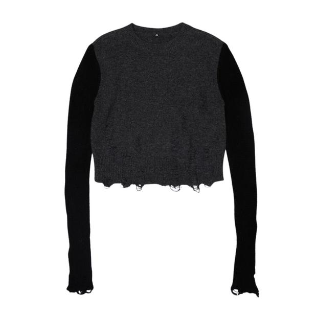 Combo Sleeve Crewneck