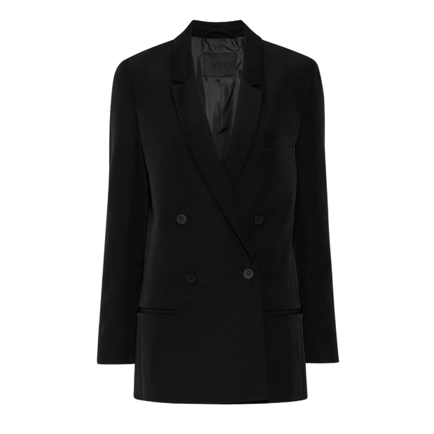 Matte Crepe Blazer