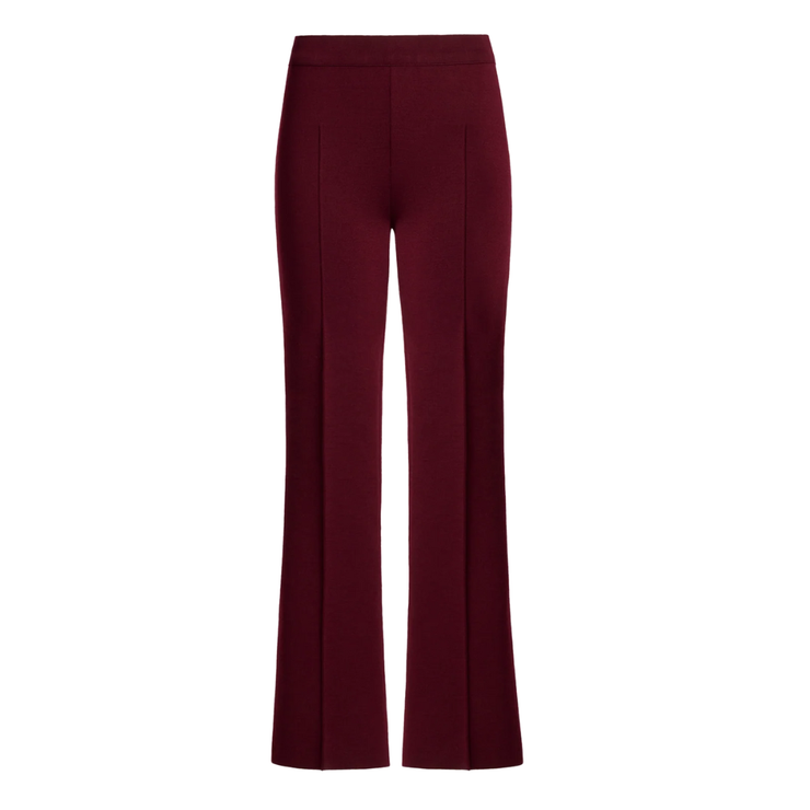 Merino Kick Pant in Wine