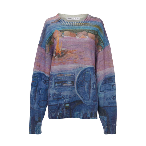 Car Print Jumper