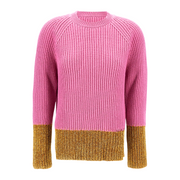 LS Crewneck Bicolor Sweater