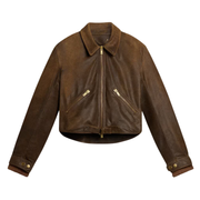 Turkish Coffee Leather Jacket