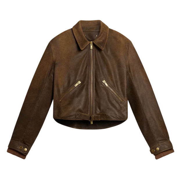 Turkish Coffee Leather Jacket