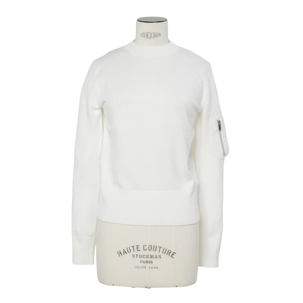 Off White Twill x Cotton Pullover