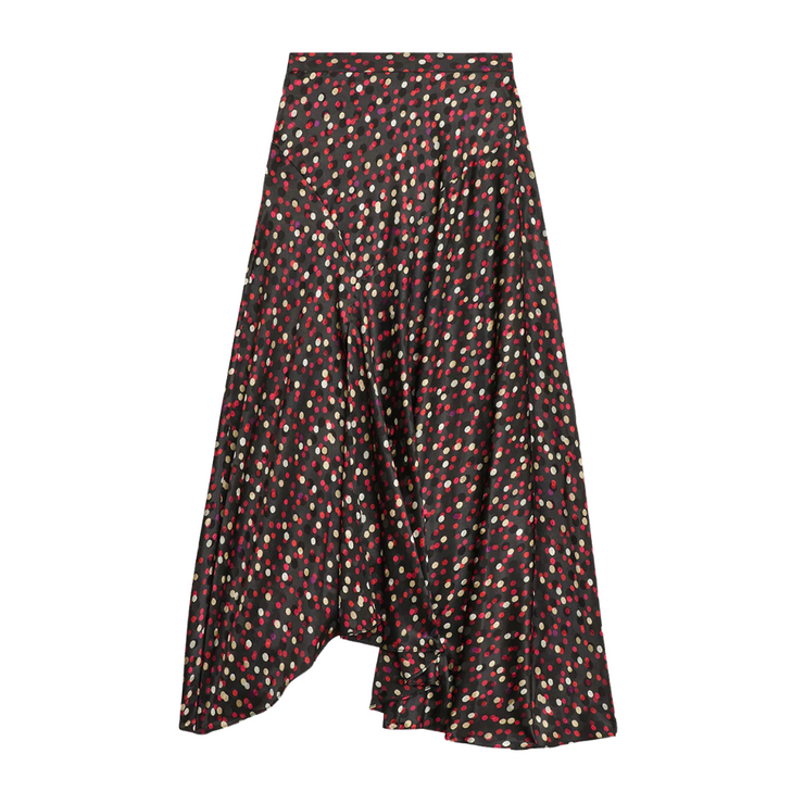 Sakura Polka Dot Skirt