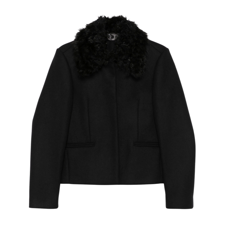 Shearling Collar Jacket