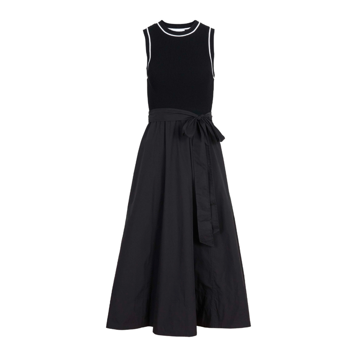 Devon Solid Poplin Dress