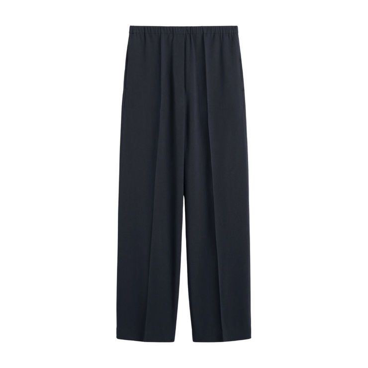 Fluid Navy Winter Trouser