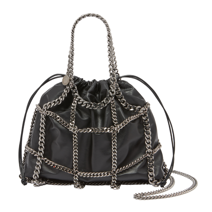 Chain Cage Tote Bag