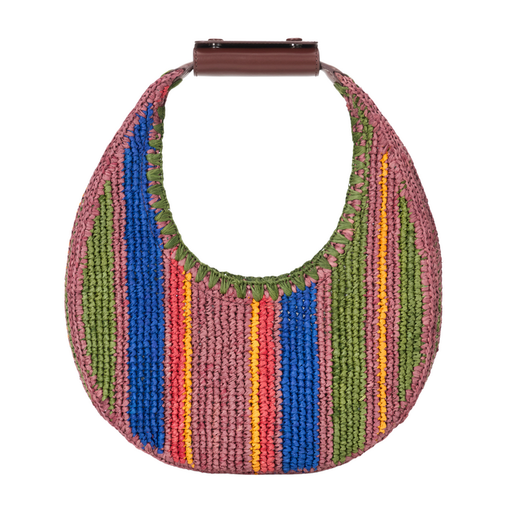 Jungle Stripe Moon Bag