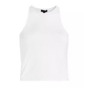 White Racer Top