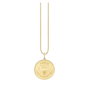Luck, Protection & Hope Coin Necklace