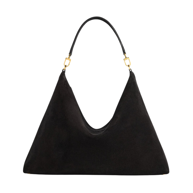 Bevel Suede Tote Bag