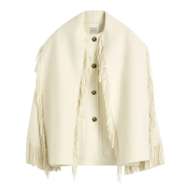 Fringe Scarf Jacket