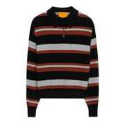 BLACK COMBO COLLEGIATE POLO