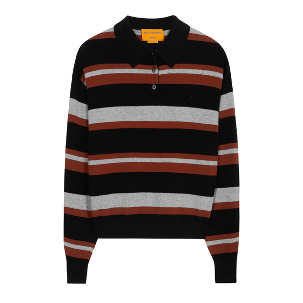 BLACK COMBO COLLEGIATE POLO
