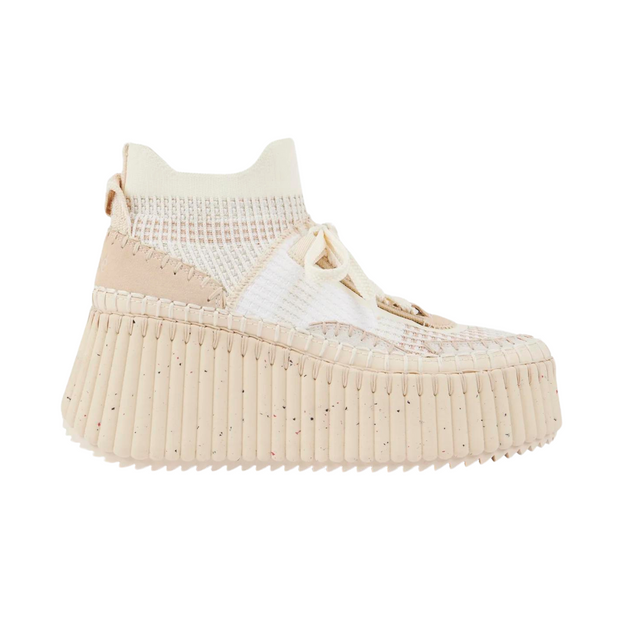 Nama Wedge Sneaker Seed Pearl