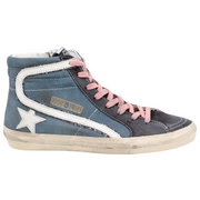Blue Denim Zipper Slide